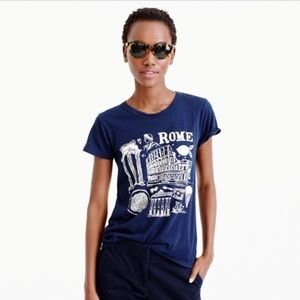 J Crew Rome Destination Tee